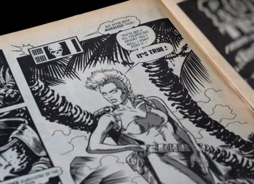 Photo Comic book